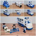 Lego Duplo Polizei Auto Motorrad Hubschrauber Transporter Polizist