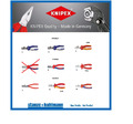 KNIPEX / PROMAT Abisolierzange 160 mm VDE/ 2-Komponentenhüllen zur Auswahl TOP