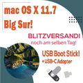 mac OS X 11.7 Big Sur 16GB USB-A + USB-C Boot Stick! Blitzversand!