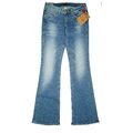 True Religion Damen Jeans Hose Bootcut Schlag low stretch 36 S W28 L34 blau NEU