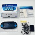 Sony PS Vita PCH-2000 ZA23 Aqua Blue mit Schutz Wi-Fi-Modell Gebraucht Fedex 19a