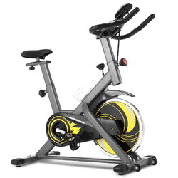 LCD Heimtrainer Fitness Fahrrad Hometrainer Ergometer Trimmrad Bike bis -150kg