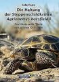 Die Haltung der Steppenschildkröten Agrionemys horsfield... | Buch | Zustand gut