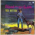 Tex Ritter - BLOOD ON THE SADDLE - LP - Folk, World & Country - US 1960 MONO