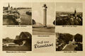Historische Ansichtskarte, Gruß aus Düsseldorf, 1940er, Deutsches Reich, Rarität