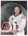 Neil Armstrong - 1. Mensch auf dem Mond- original signiertes NASA-Großfoto