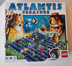 Lego Spiel  3851 Atlantis Treasure Unterwasser Schatzsuche komplett neuwertig