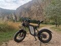 Vollgefedertes elektrisches Mountainbike GUNAI MX25 Elektrofahrrad 20" Fat Bike