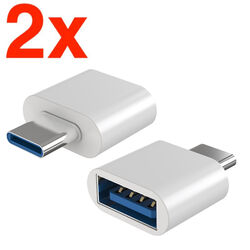 Adapter USB C auf USB A 3.0 OTG USB-Stick MacBook Xiaomi Samsung Buchse Huawei⭐⭐⭐⭐⭐ 100% BEWERTET ✅BLITZLADUNG ✅ NEU ✅ BLITZVERSAND ✅