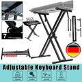 NEU Profi Keyboardständer Keyboard Stativ Stand Piano Ständer doppelstrebig