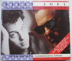 BILLY JOEL - The greatest hits collection , Vol. I-III - 3-CD > Australian Tour