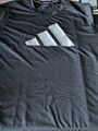 Adidas T-Shirt Training Primegreen Aeroready Größe 2XL Polyester 3 Streifen schw