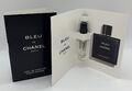 Chanel - BLEU „Eau De Parfum“ Pour Homme 2x1,5ml Luxus Parfüm Proben Spray
