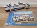 LEGO® City 7743 Polizei großer Truck LKW Mobile Station Police Ungeprüft!