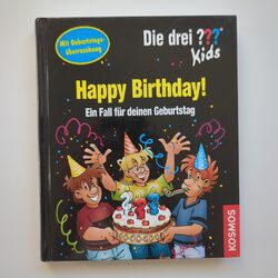 Die Drei ??? Kids Happy Birthday Fall Für Geburtstag Boris Pfeiffer | Sehr Gut