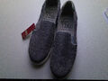 Mustang True Denim Slipper Damen neu silber metallic Gr.44