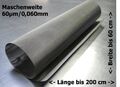 Edelstahlgewebe Edelstahlsieb Siebfilter Sieb 0,060mm 60µm  // bis zu 200x60cm