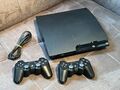 Sony Playstation 3 PS3 120GB CECH-2004A Slim inkl. 2x Controller