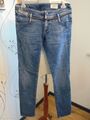 Diesel Industry Matic Damen Jeans Gr W30/L34 mit lederbesatz top zustand 