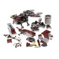 1x Lego Teile Set Star Wars Republic Frigate 7964 grau dunkel rot unvollständig