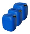 3 x 30 Liter blau Kanister Camping & Outdoor Plastikkanister Wasserkanister NEU.