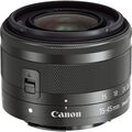 Canon Objektiv EF-M 15-45mm f/3,5-6,3 IS STM, Schwarz