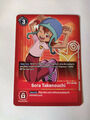Sora Takenouchi BT2-084 Rare Alternative Art Digimon Card Game Promo