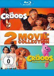 Die Croods 1+2 - (Alles auf Anfang) # 2-BLU-RAY-NEU