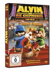 ALVIN UND DIE CHIPMUNKS - DER FILM - DEUTSCHE DVD - WIE NEU