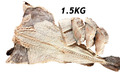 Stockfisch Bacalao Bacalhau getrocknet gesalzen 1.5 Kilo  Portugal Kabeljau