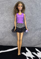 Barbie Puppe| Indonesia 1999 Kopf 2005 mit Outfit + Lila Glitzer Tasche.