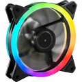 Sharkoon SHARK Blades PWM RGB Fan, Gehäuselüfter, schwarz
