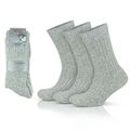 GoWith 3 Paar Wolle Thermosocken, Warme Norweger Socken für Wandern und Trekking