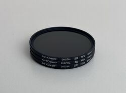K&F Concept - ND Filterset - Filter Set - ND2, ND4, ND8 - 62mm
