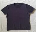 Lands' End - Damen Pullover, navyblau, Gr. XL , Kurzarm, Feinstrick,100% BW, TOP