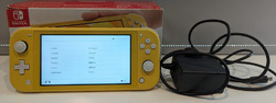 Nintendo Switch Lite Handheld-Konsole gelb - Box & Ladegerät - Versand am nächsten Tag