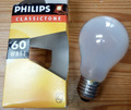 PHILIPS Classictone A60 FR Glühlampe Birnenform E27 60 W 710 lm matt - in OVP