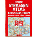 Neuer Straßenatlas. Deutschland/Europa 2024/2025. 