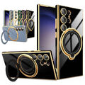 HandyHülle Für Samsung S23 FE A34 A54 A14 A52S24 Case Cover Mit Glas Ring Schutz