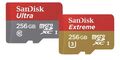 SanDisk ULTRA / EXTREME 10 128GB microSDXC-Karte (SDSQXAA-128G-GN6AA)
