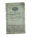 Vintage Motorrad Magnetos ML CMA CMAK Anweisung Buch Original Bedruckt Manuell