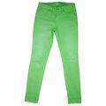 Esprit Damen Jeans Hose Stretch Skinny Slim Leg medium Rise Gr 36 S W28 L32 grün