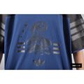 Adidas Hockey T-Shirt marineblau/schwarz UK 12 LN041 GG 05