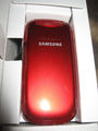 neu rot handy  SAMSUNG GT-E1270 Klapphandy