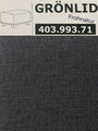 Ikea GRÖNLID Bezug für Hocker Sporda dunkelgrau NEU OVP 403.993.71 Wechselbezug