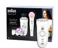 Braun Silk épil 7-885 - Wet&Dry Epilierer mit Rasieraufsatz und FaceSpa Brush