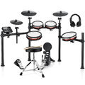 Donner DED-200 MAX Electric Drum Set 4 Cymbal Quiet Mesh Pad Dual Zone Snare