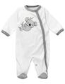 Baby Sweets Mädchen Junge Schlafanzug Strampler Overall weiß grau Baby Koala