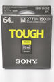 Sony SDXC-Karte 64 GB TOUGH Cl10 UHS-II U3 V60, 277/150 MB/s Speicherkarte Neu