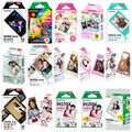 Verschiedene bunte Fujifilm Instax Mini Filme für Sofortbildkameras von Fuji !!